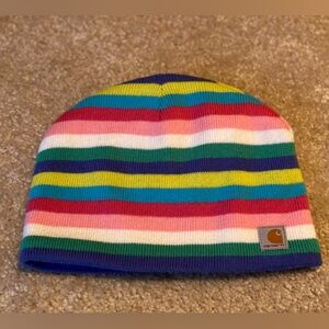 Girls Carhartt soft fleece lined winter hat youth OSFM ❄️ ⛄️ 🛷